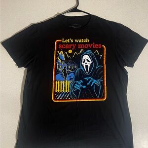 LG VTG Ghostface “Let’s watch scary movies” T-Shirt